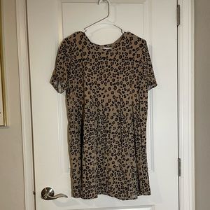 wild fable cheetah dress